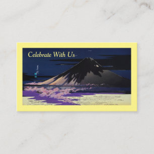 Famous Fuji print in high resolution by Ogat  Enclosure Card
