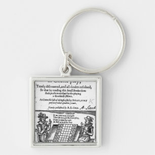 Famous Game of Chess, 1614 Key Ring