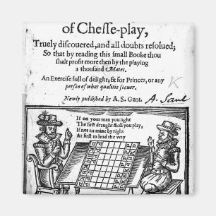 Famous Game of Chess, 1614 Magnet