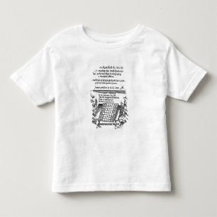Famous Game of Chess, 1614 Toddler T-Shirt