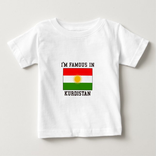 Famous In Kurdistan Baby T-Shirt (Front)