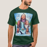 Famous Indian Chiefs Painting Mens Deep Forest