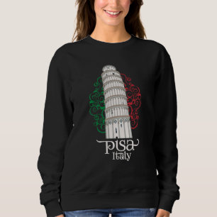 Famous Italian Landmark Leaning Tower of Pisa Sweatshirt