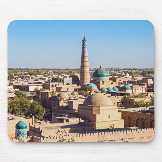 Famous Khiva - Uzbekistan Mouse Pad (Front)
