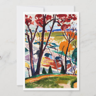 Famous Landscape Bridge Huntingdon Valley by Sayen Invitation