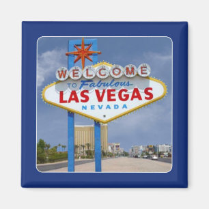 Famous Las Vegas NV Sign Travel Souvenir Magnet