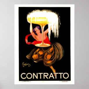 Famous Leonetto Cappiello Italian Champagne Poster