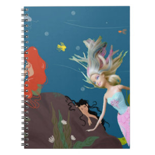 Famous Mermaid Notebook