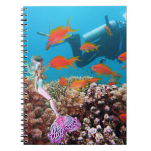 Famous Mermaid Notebook