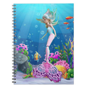 Famous Mermaid Notebook