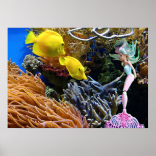 Famous Mermaid Poster