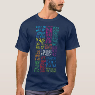 Famous Movie Quotes T-Shirt