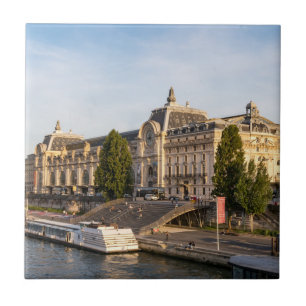 Famous Musée d'Orsay - Paris, France, Europe Ceramic Tile