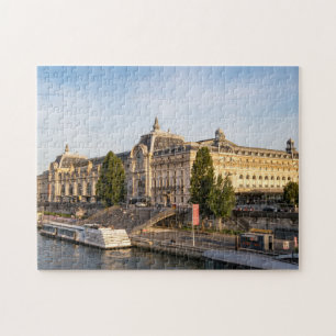Famous Musée d'Orsay - Paris, France, Europe Jigsaw Puzzle