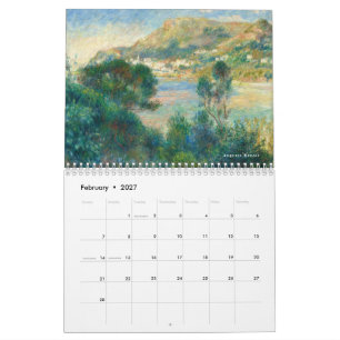 Famous Old Paintings Art Calendar 2027