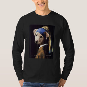 Famous Painting Girl With A Pearl Earring With A C T-Shirt