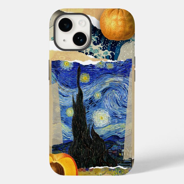 Famous Paintings Art Collage Case-Mate iPhone  Case (Back)