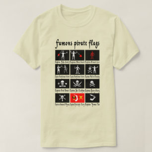 Famous pirate flags T-Shirt