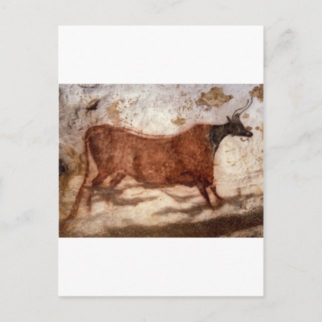 Famous Pre-historic Ancient Cave Paintings Postcard (Front)