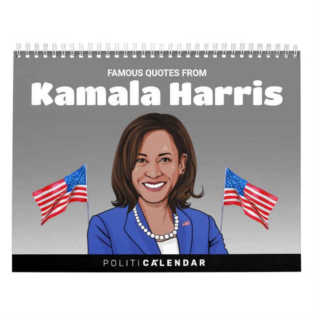Famous Quotes from Kamala Harris Calendar (Cover)