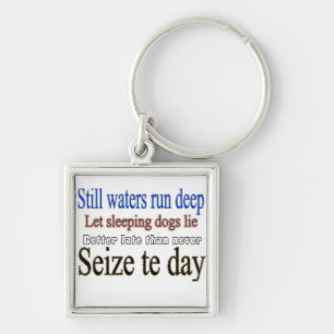 Famous Quotes Sayings Key Ring