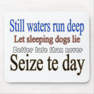 Famous Quotes Sayings Mouse Pad