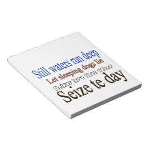 Famous Quotes Sayings Notepad