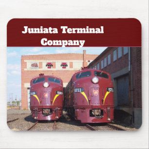 Famous restored Pennsylvania Railroad Locomotives Mouse Pad