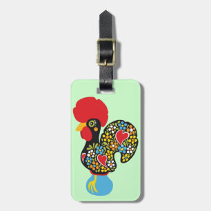 Famous Rooster of Barcelos Nr 06 Luggage Tag