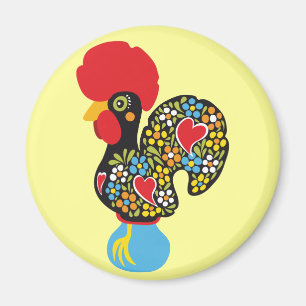 Famous Rooster of Barcelos Nr 06 Magnet