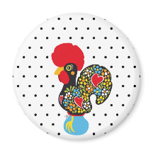 Famous Rooster of Barcelos Nr 06 - Polka Dots