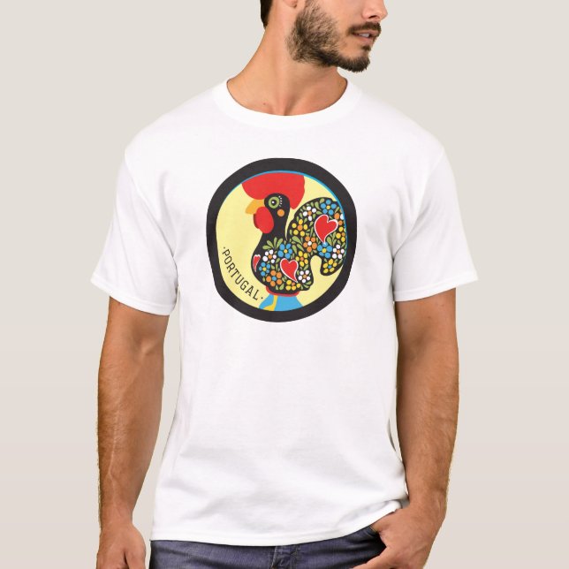 Famous Rooster of Barcelos Nr 06 T-Shirt (Front)