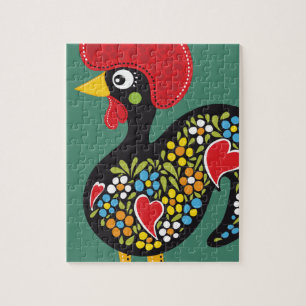 Famous Rooster of Barcelos Portugal Nr. 07 Jigsaw Puzzle