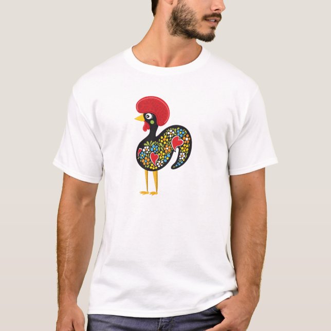 Famous Rooster of Barcelos Portugal Nr. 07 T-Shirt (Front)