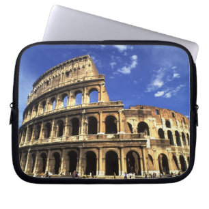 Famous ruins of the Coliseum in Rome Italy Laptop Sleeve