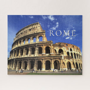 Famous Ruins of the Coliseum Rome Italy Jigsaw Puzzle