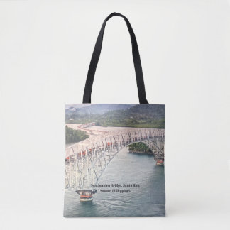 Famous San Juanico Bridge, Ph. - Tote Bag