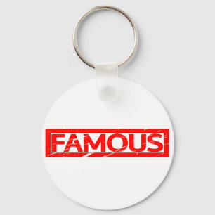 Famous Stamp Key Ring