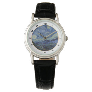 Famous Starry Night & Van Gogh /vintage Art Watch