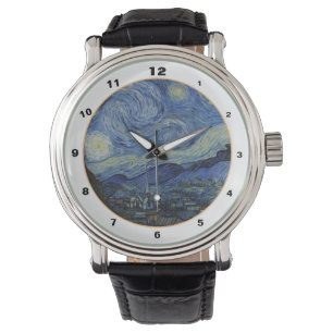 Famous Starry Night & Van Gogh /vintage Art Watch
