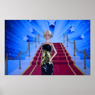 Famous Stars and Celebrities Poster