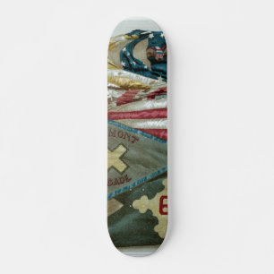 Famous Union Battle Flags - Plate 1 - Skateboard