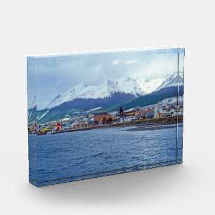 Famous Ushuaia - Tierra del Fuego, Argentina Photo Block