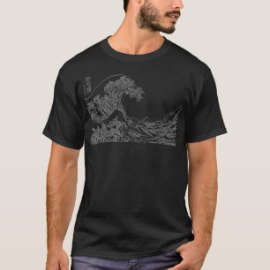 Famous Vintage Japanese Fine Art The Great Wave St T-Shirt