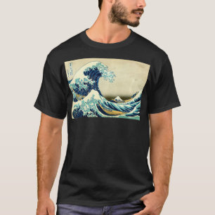 Famous Vintage Japanese Fine Art The Great Wave St T-Shirt