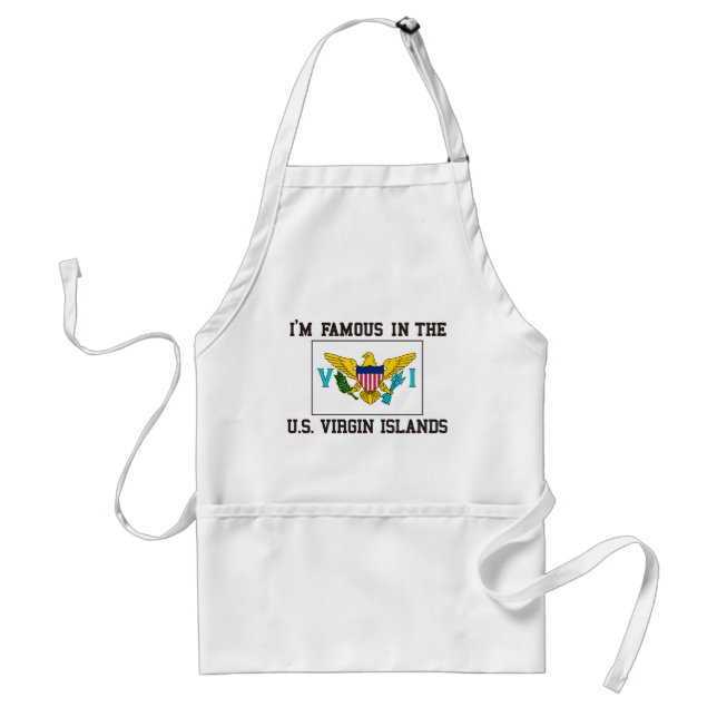 Famous Virgin Islands Standard Apron (Front)