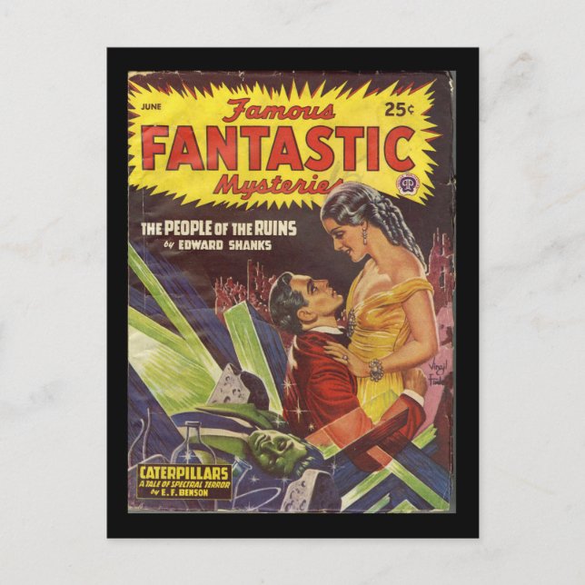 Famousfantastic06_Pulp Art Postcard (Front)