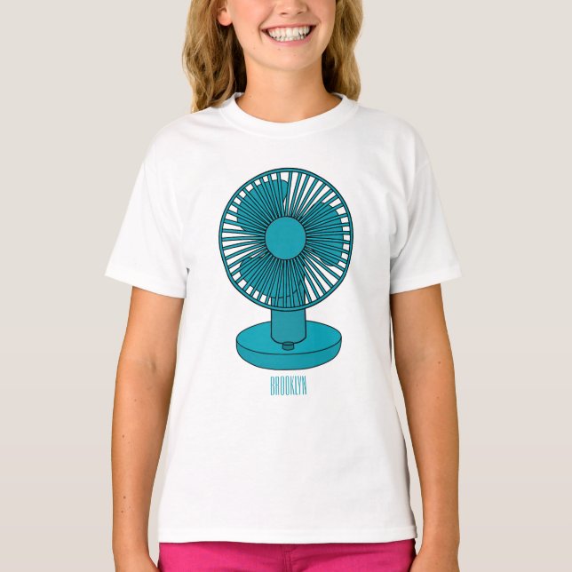 Fan cartoon illustration  T-Shirt (Front)