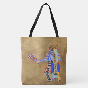 Fan Dancer Native American Tote Bag