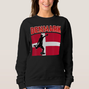 Fan Denmark National Team World Football Soccer Ch Sweatshirt